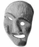 Inuit mask, incannily similar to Spike's jovial, elastic face. . Source: Wellcome Images.